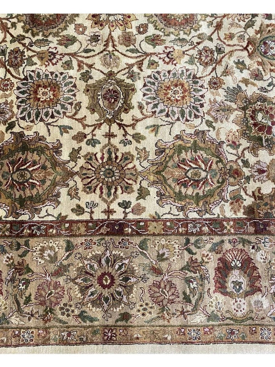 10x14 Indian Agra Area Rug - 105381.