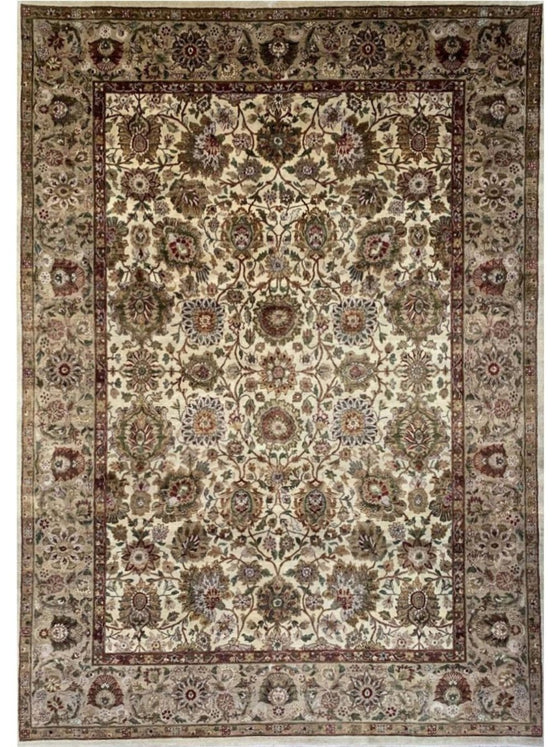 10x14 Indian Agra Area Rug - 105381.