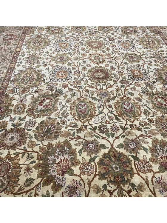 10x14 Indian Agra Area Rug - 105381.