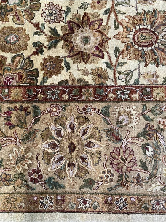 10x14 Indian Agra Area Rug - 105381.