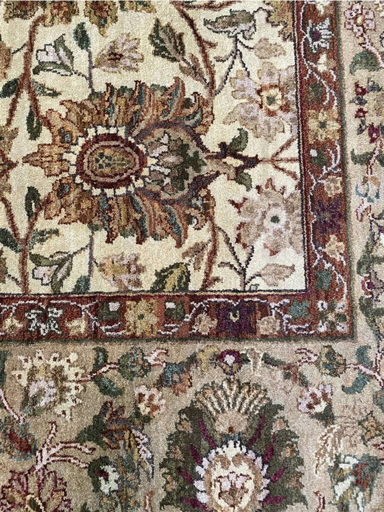 10x14 Indian Agra Area Rug - 105381.