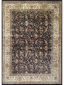  10x14 Indian Agra Area Rug - 106806.