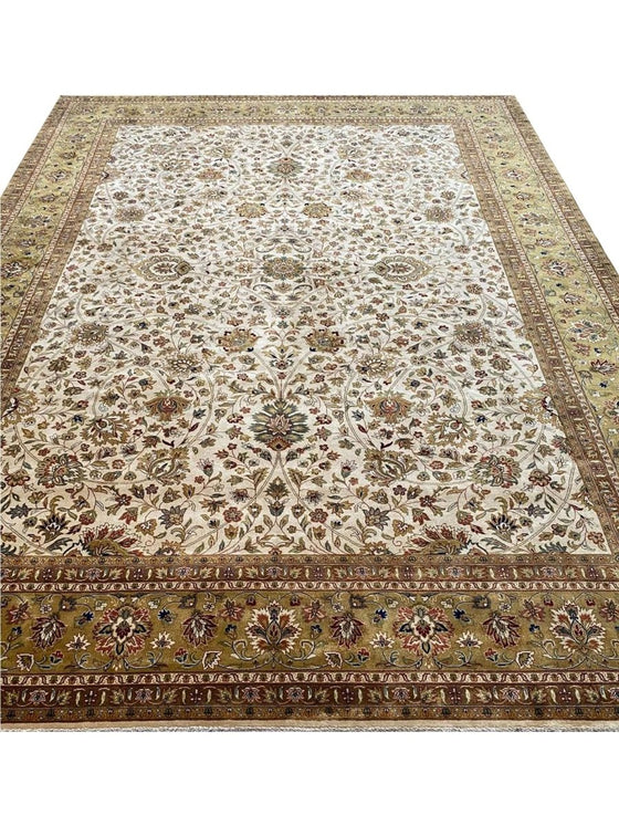 10x14 Indian Agra Area Rug - 107604.