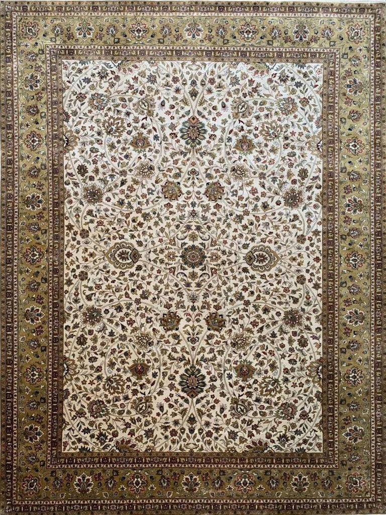 10x14 Indian Agra Area Rug - 107604.