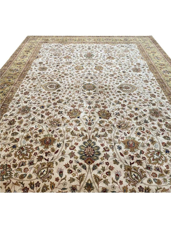 10x14 Indian Agra Area Rug - 107604.