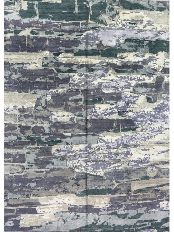 10x14 Modern Abstract Area Rug - 500985.