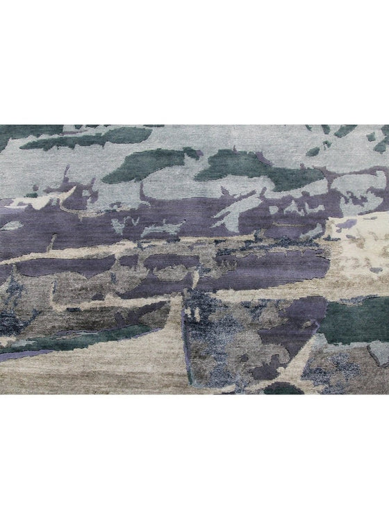 10x14 Modern Abstract Area Rug - 500985.