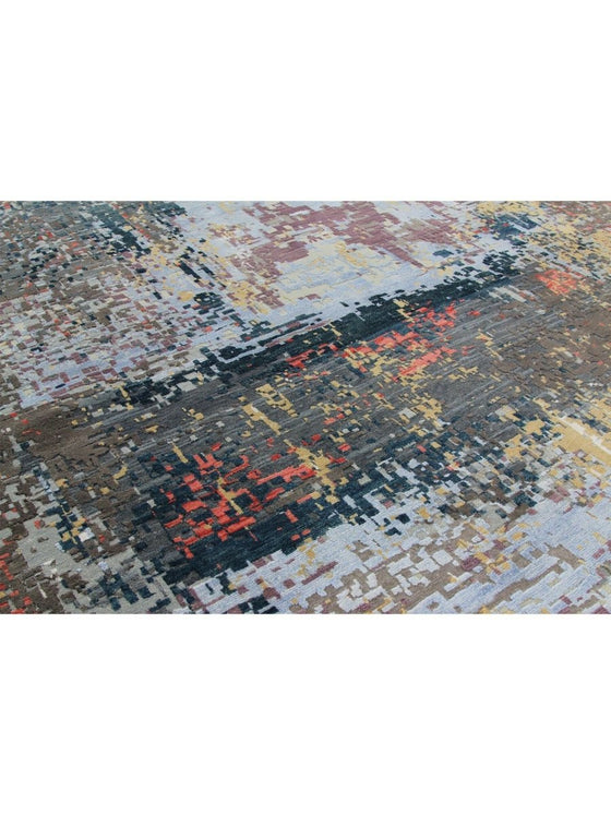 10x14 Modern Abstract Area Rug - 501020.