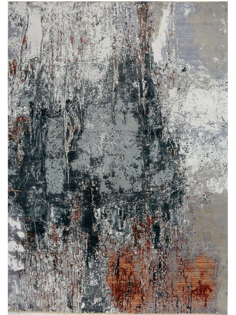 10x14 Modern Abstract Area Rug - 501149.