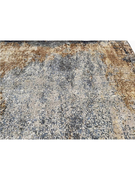 10x14 Modern Abstract Area Rug - 501493.