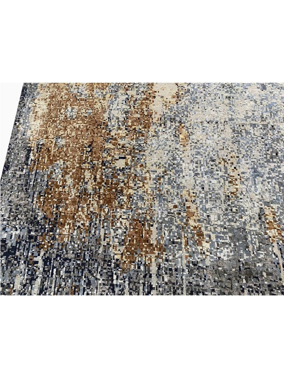 10x14 Modern Abstract Area Rug - 501493.