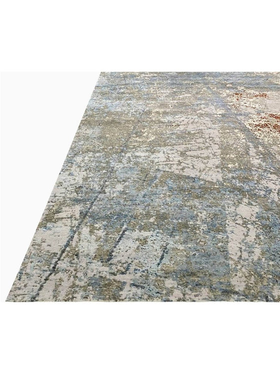 10x14 Modern Abstract Area Rug - 501645.