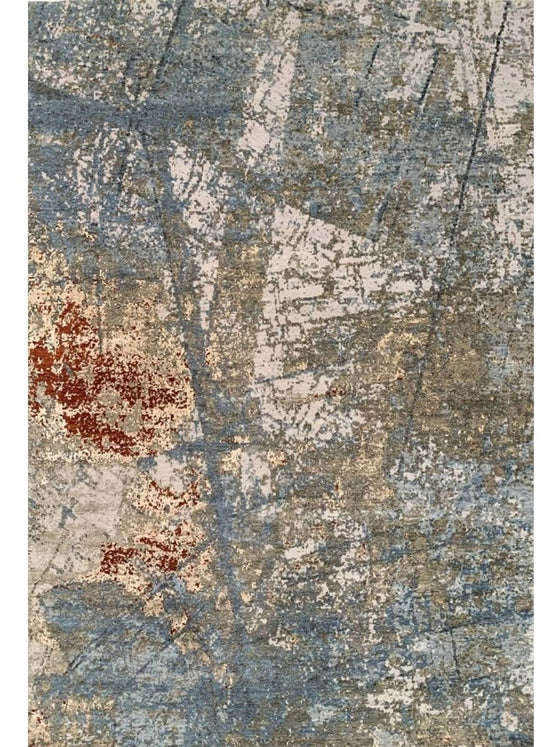 10x14 Modern Abstract Area Rug - 501645.