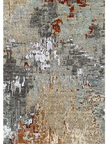  10x14 Modern Abstract Area Rug - 501648.