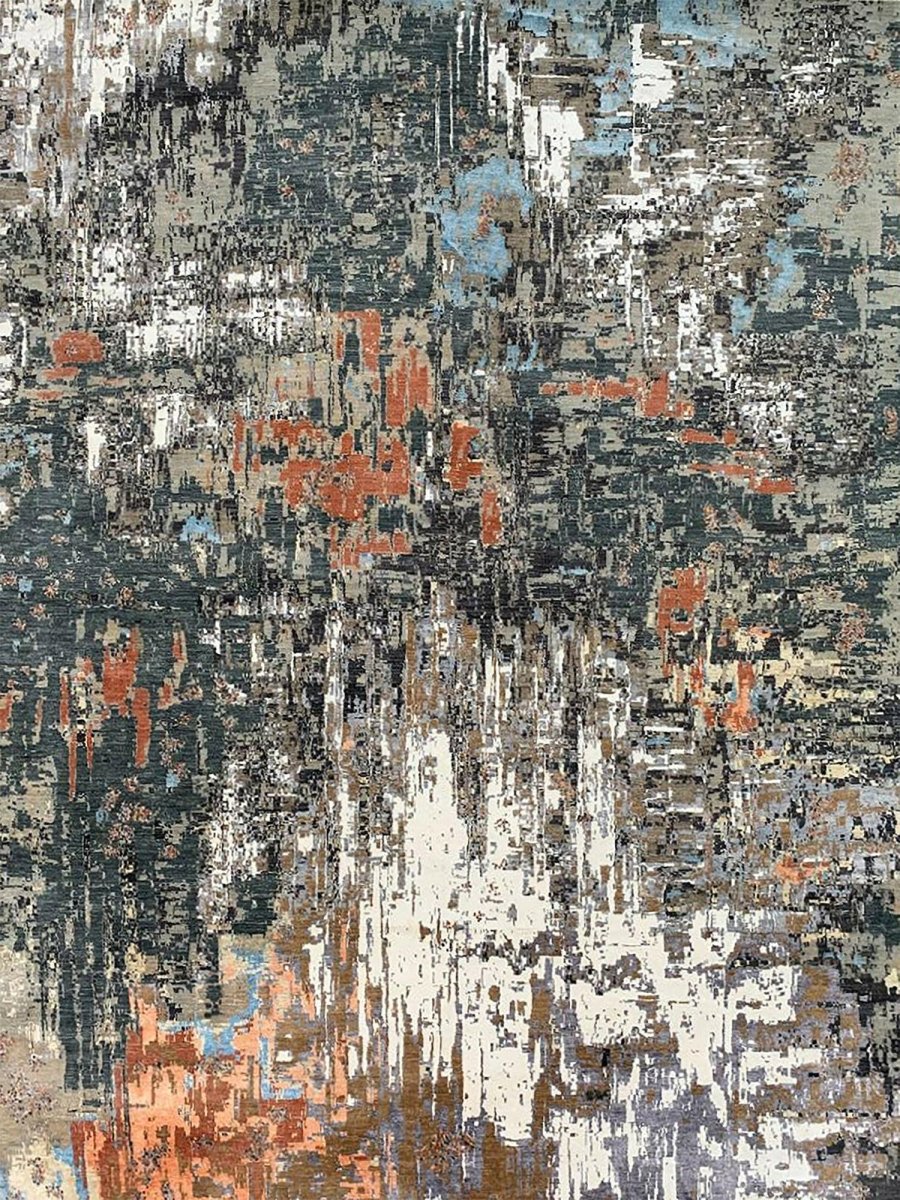 Area Rugs Abstract Design Abstract Rugs: Dallas DFW TX Selection – RenCollection