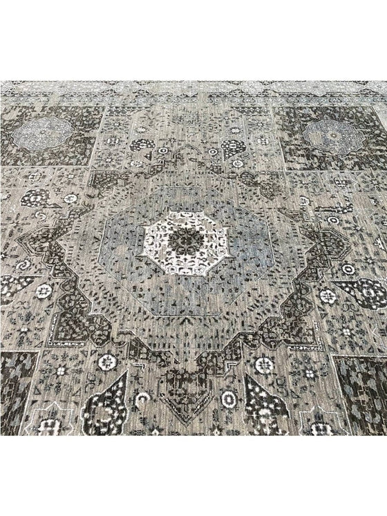 10x14 Modern Mamlouk Area Rug - 501672.