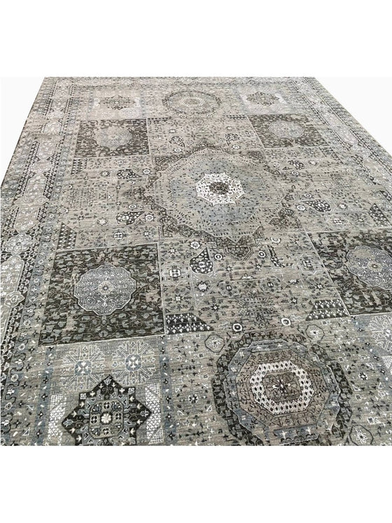 10x14 Modern Mamlouk Area Rug - 501672.