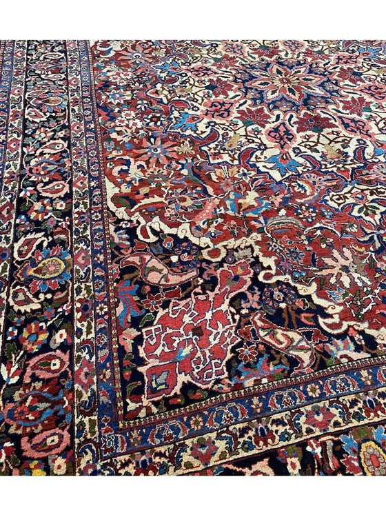 10x14 Old Persian Bakhtiari Sharcord Area Rug - 107442.