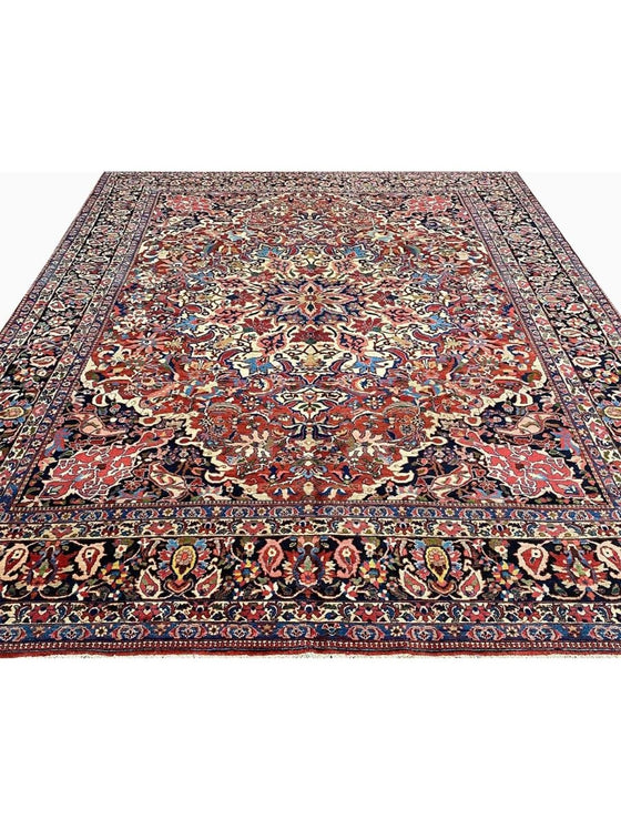 10x14 Old Persian Bakhtiari Sharcord Area Rug - 107442.