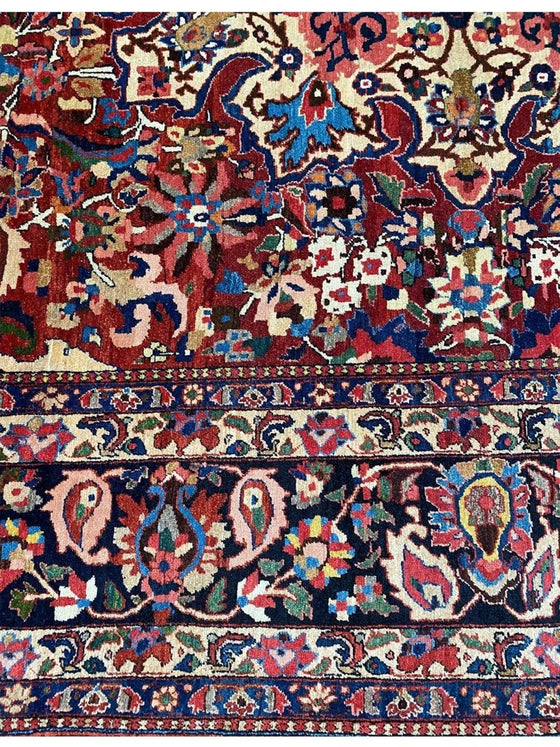 10x14 Old Persian Bakhtiari Sharcord Area Rug - 107442.