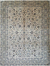 10x14 Old Persian Kashan Area Rug - 108666.