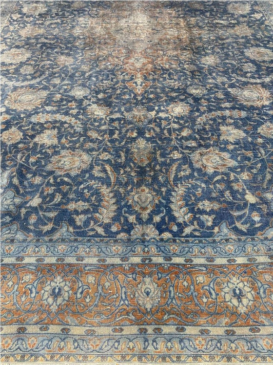 10x14 Old Persian Tabriz Area Rug - 110805.