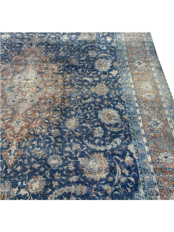 10x14 Old Persian Tabriz Area Rug - 110805.