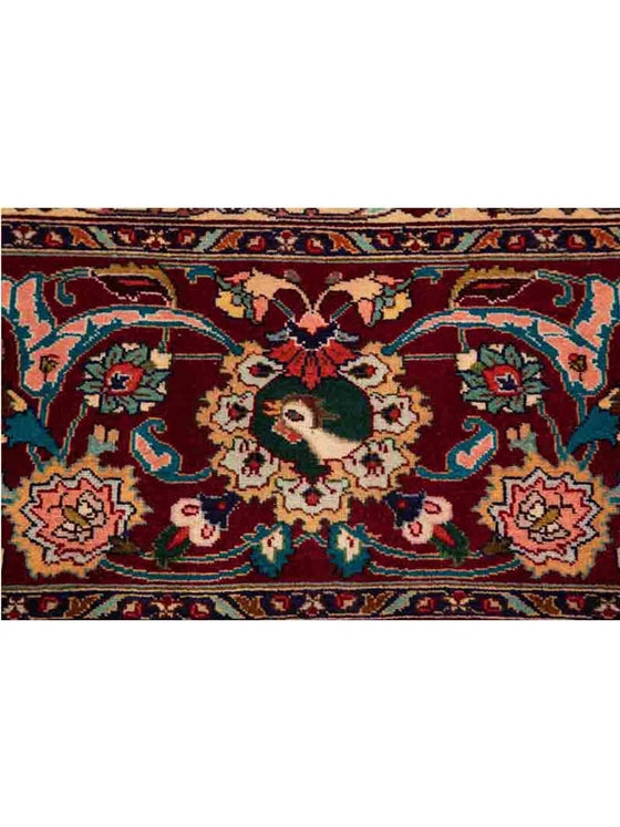 10x14 Old Persian Tabriz Masterpiece Rug - 110841.