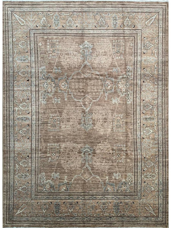 10x14 Pakistani Peshawar Area Rug - 502525.