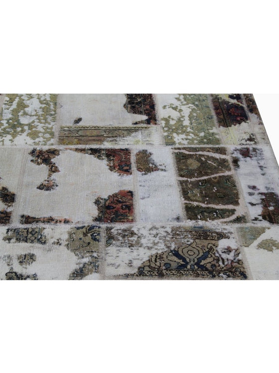 10x14 Patchwork Persian Area Rug - 109553.