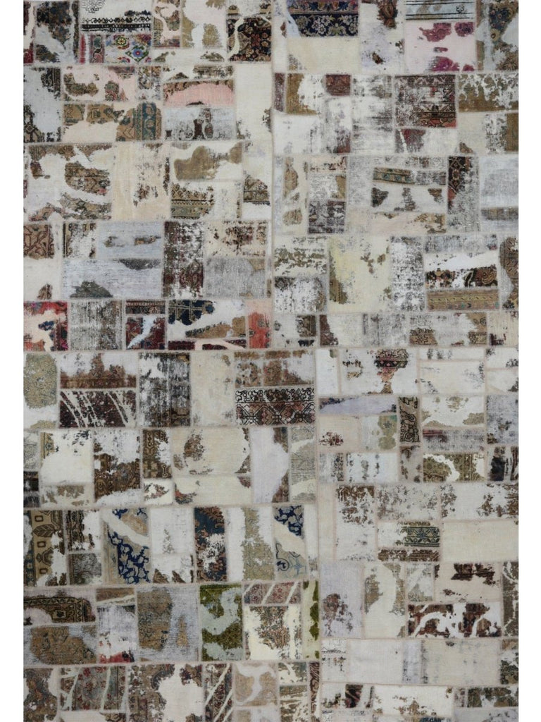 10x14 Patchwork Persian Area Rug – 109568.