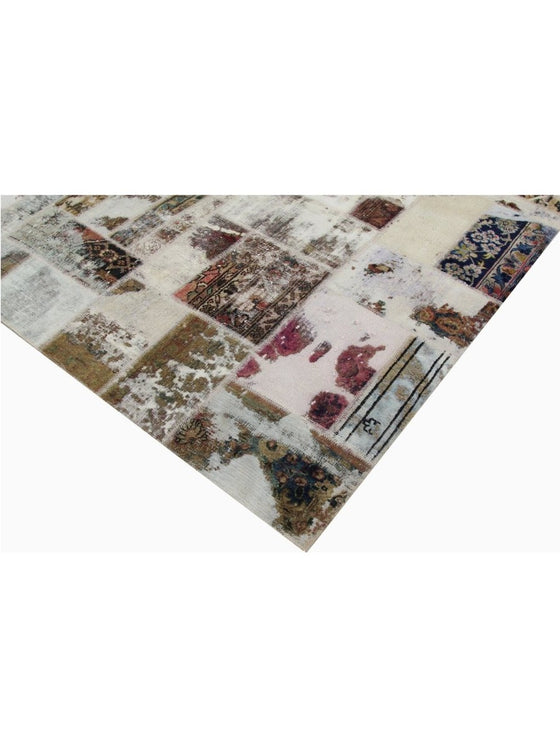 10x14 Patchwork Persian Area Rug – 109568.