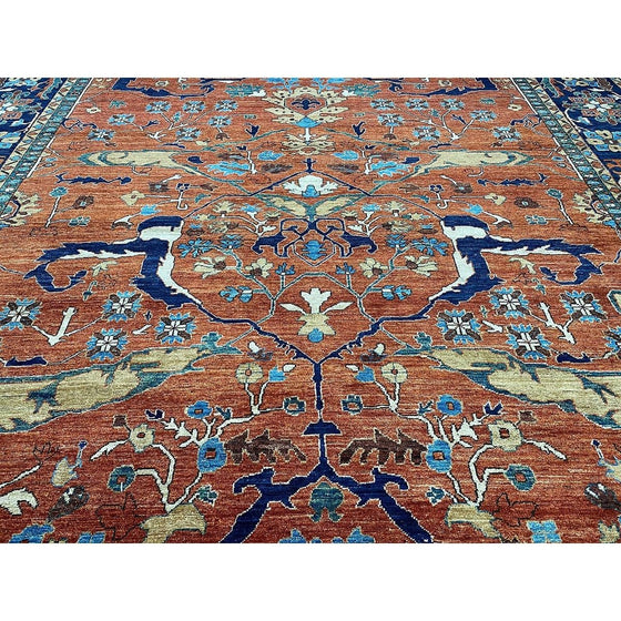 10x14 Persian Serapi Area Rug - 502546.