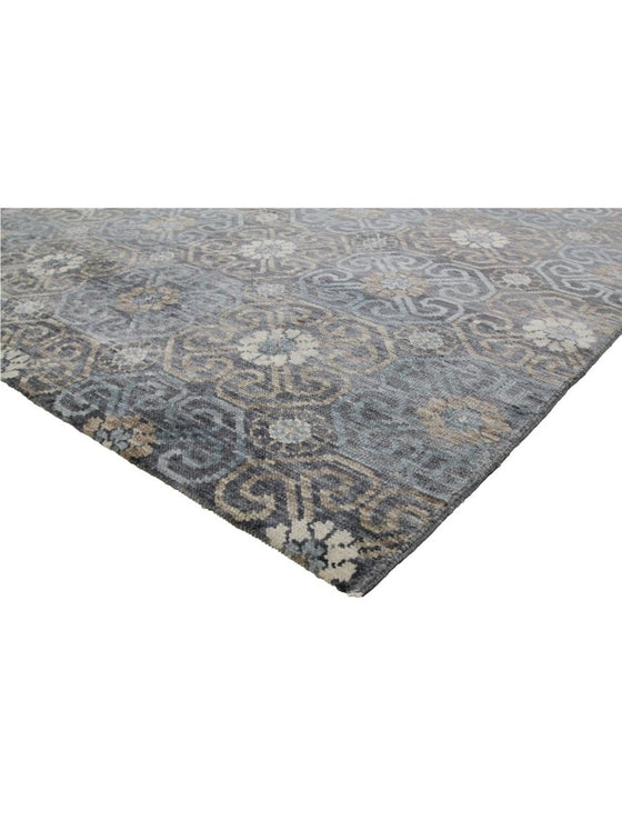 10x14 Transitional Oushak Area Rug - 500744.