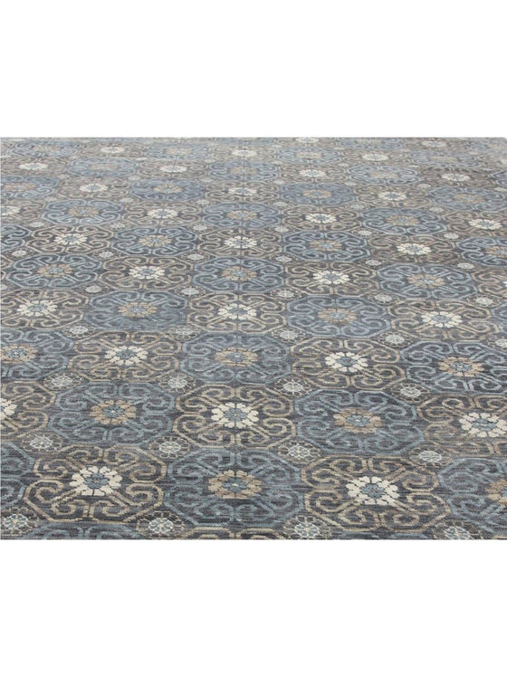 10x14 Transitional Oushak Area Rug - 500744.