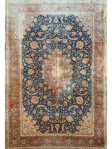  10x15 Antique Persian Tabriz Area Rug - 600021.