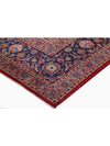 Old Persian Kashan Area Rug - 9.11x15.0 - Red Navy - 110422.