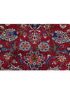 Old Persian Kashan Area Rug - 9.11x15.0 - Red Navy - 110422.