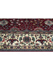 Old Persian Tabriz Area Rug - 9.9x15.9 - Red - Ivory 110413.