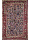 Old Persian Tabriz Area Rug - 10.2x15.9 - Navy Red - 110554.