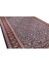 Old Persian Tabriz Area Rug - 10.2x15.9 - Navy Red - 110554.