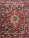 11x14 Antique Persian Esfahan Rug - 110442.