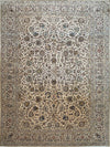 11x14 Antique Persian Kashan Area Rug - 108244.