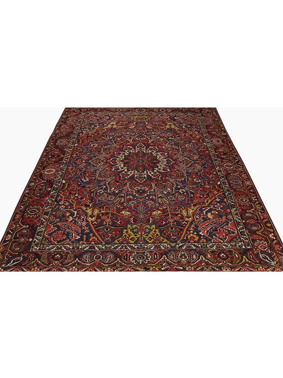 11x14 Old Persian Bakhtiari Area Rug – 110295.