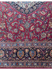 11x14 Old Persian Kashan Area Rug - 107464.