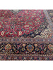 11x14 Old Persian Kashan Area Rug - 107464.
