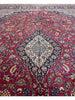 11x14 Old Persian Kashan Area Rug - 107464.