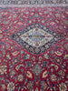 11x14 Old Persian Kashan Area Rug - 107464.