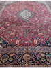 11x14 Old Persian Kashan Area Rug - 107464.