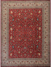 11x14 Old Persian Tabriz Area Rug - 110213.